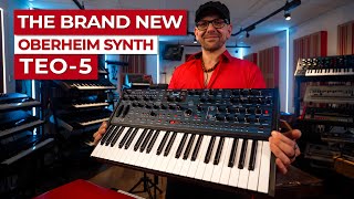 TEO5 Synthesizer Unboxing amp Demo Feat Tom Oberheim [upl. by Neeloc271]