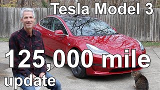 Tesla Model 3 125000 Mile Update [upl. by Porta]