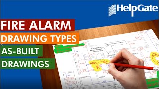 Fire Alarm DRAWING TYPES Part 6 Asbuilt Drawings [upl. by Ellerret]