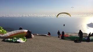 Turkey  Oludeniz Paragliding May 2014 Олюдениз парапланеризм [upl. by Humpage]