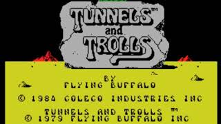 Tunnels amp Trolls  ColecoVision  Archive Gameplay 🎮 [upl. by Fidole839]