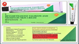 Betnovate n cream  Betamethasone valerate amp Neomycine skin cream uses side effect warning in detail [upl. by Grimes]