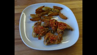 Spicy Chicken Wings Recipes Spicy Indian Chicken Wings Recipe [upl. by Aneerbas453]