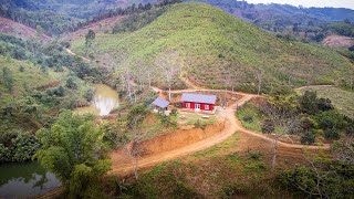 TIMELAPSE 80 days construction standalone wooden house in the midst mountainous forest  Sa Mai [upl. by Egidio]