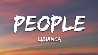 Libianca  People Lyrics Sped up [upl. by Ardyth]