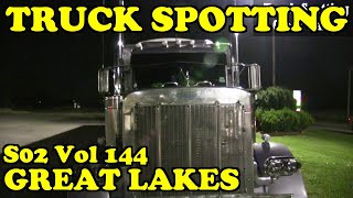 Truck Spotting Great Lakes S02 Vol 144 trucks truckspotting [upl. by Fotinas]