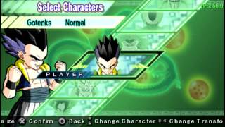 Dragon Ball Z Shin Budokai 2 en PPSSPP Emulador de PSP [upl. by Leffert99]