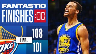 Final 547 WILD ENDING Warriors vs Thunder WCF 2016 🚨🔥 [upl. by Hplar267]