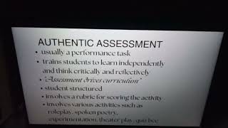 Methods of Educational Assessment Traditional vs Authentic [upl. by Emya]