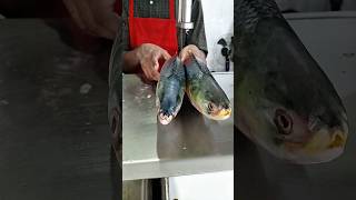 Watch the video of padma river hilsa fish cutting machine very smartly shorts [upl. by Assereht]