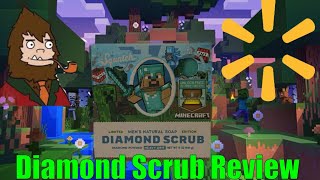 Minecraft Dr Squatch soap bar  Diamond scrub review [upl. by Maryjane220]