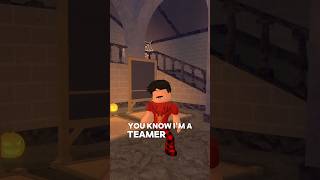 i’m a teamer roblox robloxshorts murdermystery2 mm2 shorts [upl. by Ettore901]