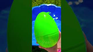 Toy Sea Animals amp Color Surprise Eggs  Two Year Old Learning video  Learn Colors amp Sea Animals [upl. by Pentheam635]