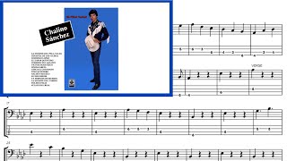 Chalino Sánchez  Victor Samaniego bass transcription [upl. by Odnomra]