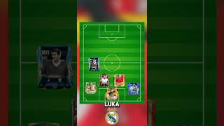 Plantilla del Real Madrid en FC24 🔥 parati viral shorts realmadrid cr7 fc24 [upl. by Yznel]