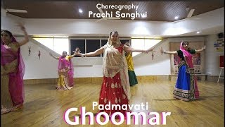 Ghoomar  Padmavati  Choreography and Dance by Prachi Sanghvi  Bollywood [upl. by Nonnac]