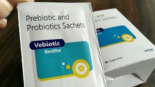 vebiotic sachet of leeford uses benefits amp side effects by Dr Shbbir [upl. by Steffane467]