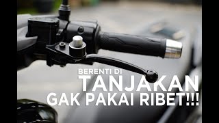 Tutorial Cara Mudah Pasang Parking Brake Lock PBL di Yamaha NMAX  Indonesia [upl. by Adohr]