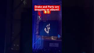 🤯😳drake just announced that him and partynextdoor are dropping a joint album this year‼️shorts [upl. by Effy755]