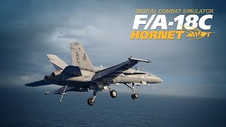 Quality Control Using Terrain 100  FA18 Hornet Flight School Campaign  DCS World [upl. by Dickey]