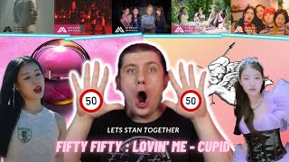 I Reacted To Every MV By FIFTY FIFTY 피프티피프티  Lovin Me  Cupid [upl. by Gnilrits289]