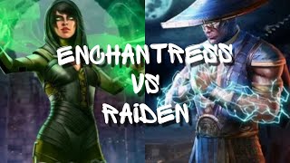 Injustice 2 “Enchantress vs Raiden” [upl. by Ennovahs]