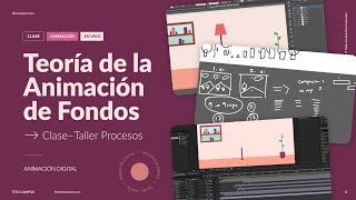 TALLER Introducción TEORICA a la Animación de Fondos – Flujo de trabajo tips técnicas – En vivo [upl. by Gravante]