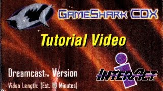 VHS  GameShark CDX Tutorial Video Sega DreamCast Version by InterAct Unaltered with Original Ads [upl. by Nessej]