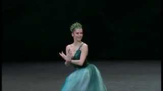 Laëtita Pujol  Emeralds by Balanchine Paris Opera Ballet [upl. by Reffotsirhc]