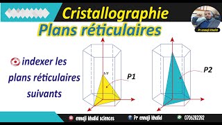 Les indices de Miller pour un système hexagonal [upl. by Kenric]