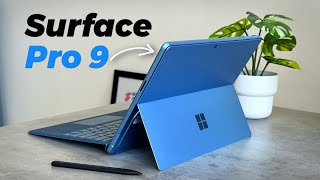 Microsoft Surface Pro 9 REVIEW  5 Cool Features [upl. by Dorcas]