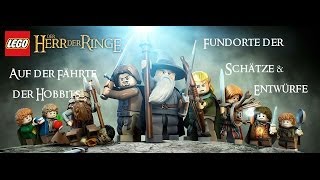 Lego Herr der Ringe Schätze und Entwürfe Guide  Auf der Fährte der Hobbits [upl. by Ganiats]