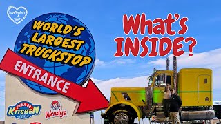 Whats inside the Worlds Largest Truck Stop  Iowa 80 [upl. by Oicnerolf532]