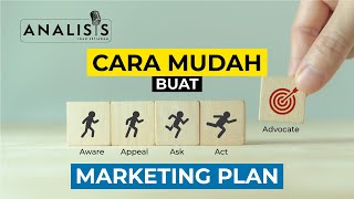 Cara Mudah Buat Marketing Plan  ANALISIS 44 [upl. by Vladamar466]