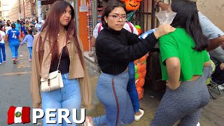 Lima Peru  El Centro  Jr Cusco  Calle Capón  Jr Ayacucho 2023 🇵🇪 4K [upl. by Demaria318]