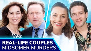 MIDSOMER MURDERS Actors RealLife Partners ❤️ Neil Dudgeon Nick Hendrix Fiona Dolman John Nettles [upl. by Aeet]