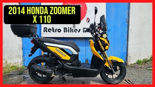 2014 Honda Zoomer X110  The Ultimate Urban Commuter [upl. by Modie962]