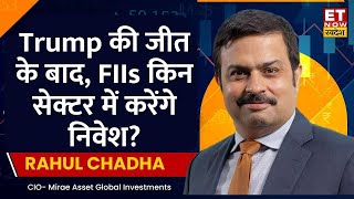 Rahul Chadha से जानिए Market का Outlook। FIIs की Stocks Market में कब होगी वापसी । ETNS [upl. by Betz]