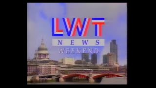 LWT Continuity amp Adverts  LWT News Weekend  LWT Weather  30th December 1990 [upl. by Korff]