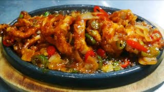 SIZZLING CALAMARES  The Restaurants Food [upl. by Nrol]