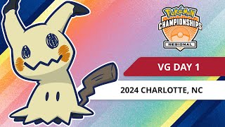 VG Day 1  2024 Pokémon Charlotte Regional Championships [upl. by Rosanna935]