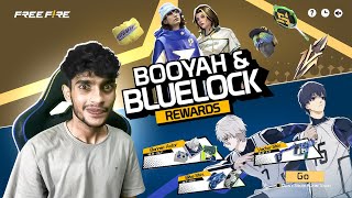 BLUELOCK  BOOYAH REWARDS 🇮🇳 Garena Free Fire [upl. by Normi677]