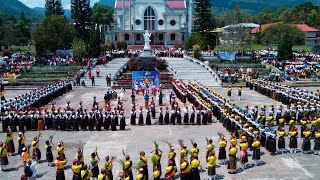 Tarian Kolosal Maria Ratu Rosari Festival Golo Curu 2024 [upl. by Ordnagela]