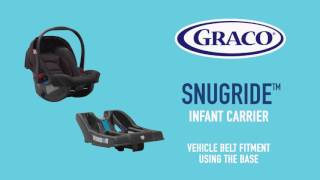 Smyths Toys  GRACO  SnugRide amp Junior Baby car seat installation guide [upl. by Ahaelam]