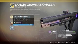 Destiny 2  Uccisioni Cosmologia  Catalizzatore Lancia Gravitazionale [upl. by Siskind]