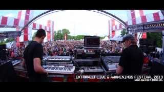 Extrawelt live  Awakenings Festival 2013 [upl. by Enerol229]