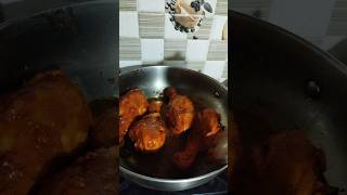 Chicken leg frying 🤩😚song [upl. by Lovato659]