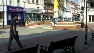 Town Centre Ashford Kent [upl. by Ahcsim]