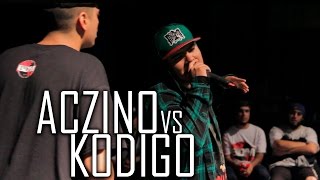 BDM Deluxe 2015  Semifinal  Kodigo vs Aczino [upl. by Eillen]