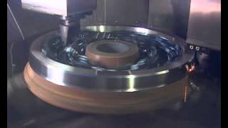 NileSimmons CNC Vertical Wheel Lathe For Railway Wheel Production [upl. by Rehpretsirhc]